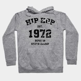 Hip Hop Est. 1972 Born In South Bronx v4 Hoodie